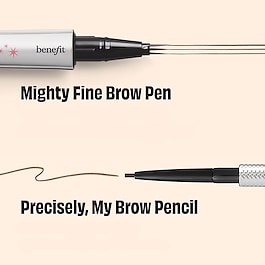 Mighty Fine Brow Pen - Süper İnce, 3 Uçlu Kaş Kalemi